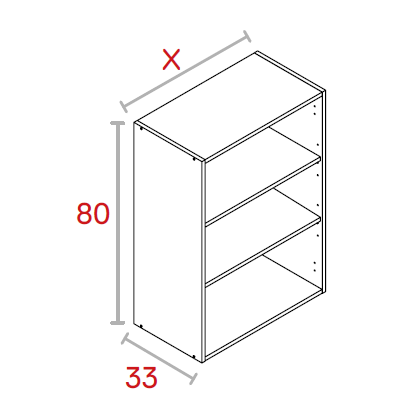 Módulo Alto de 80 cm