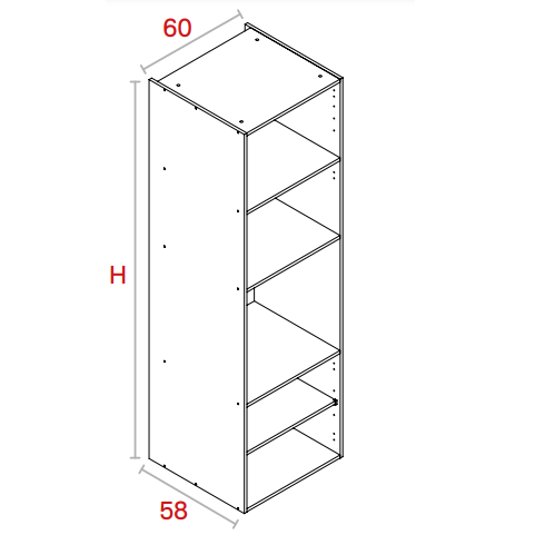 Módulo Columna Horno + Microondas