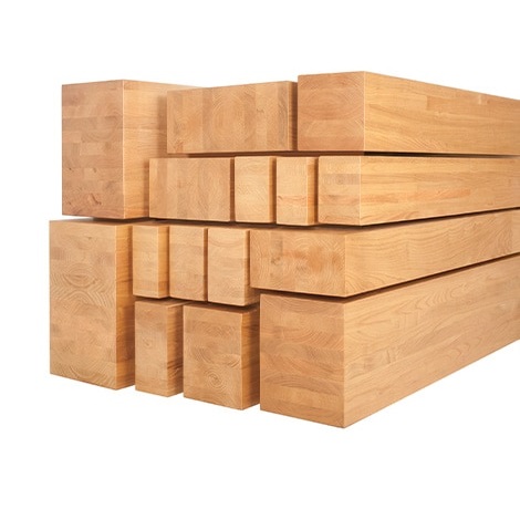 Viga laminada de abeto
