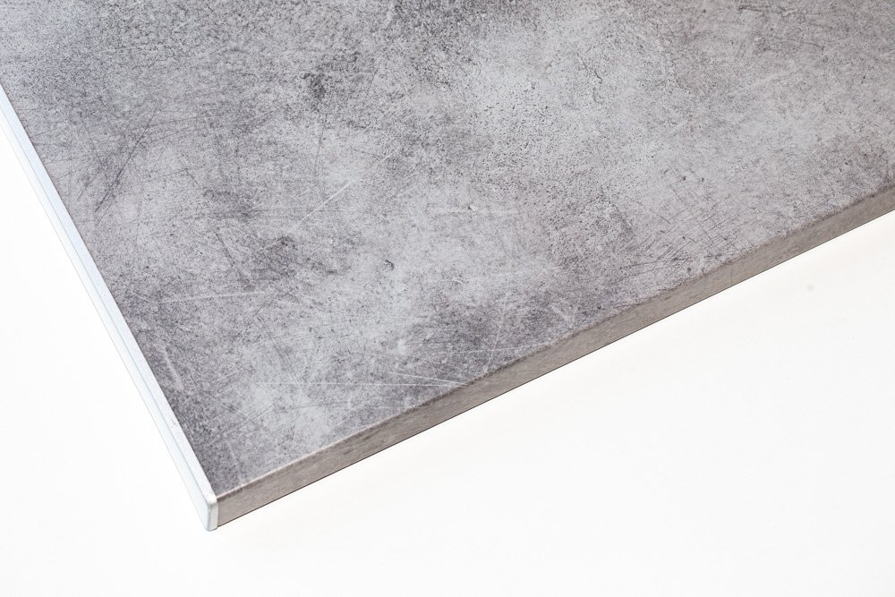 Encimera de cocina 3,6 m - Gris cemento