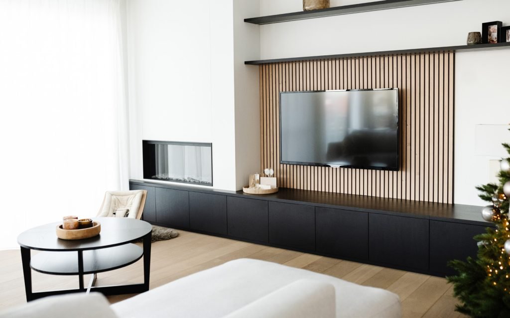 Revestiment panells decoratiu Latt Roure Pepper Oak negre